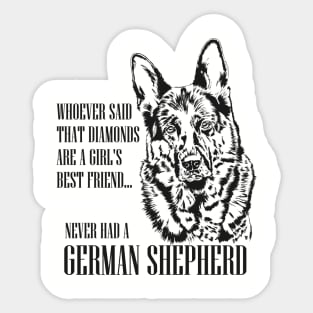 German Shepherd Dog - GSD Sticker